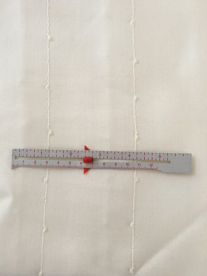 Lurex Embroidered Linen