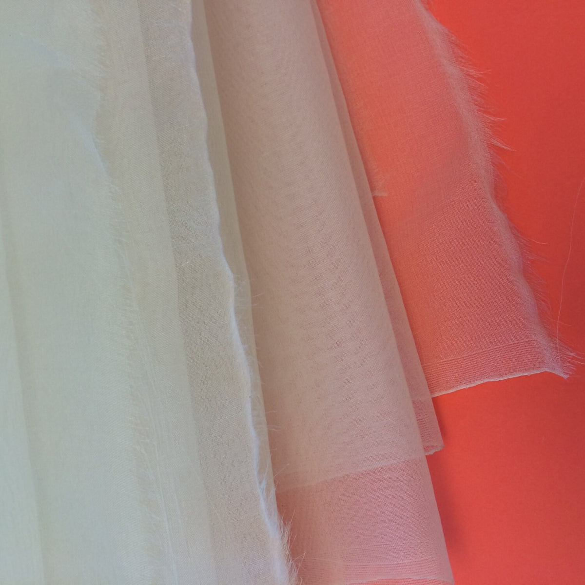 Wide Silk Organza